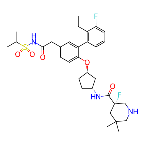 Chemical structure of BindingDB Monomer ID 748485