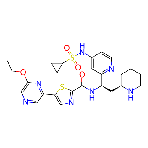 Chemical structure of BindingDB Monomer ID 750090