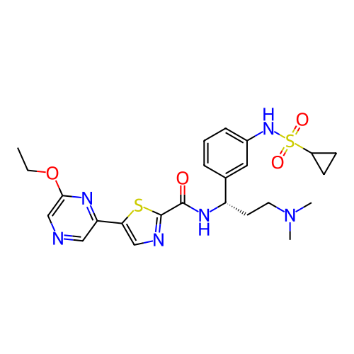 Chemical structure of BindingDB Monomer ID 750106