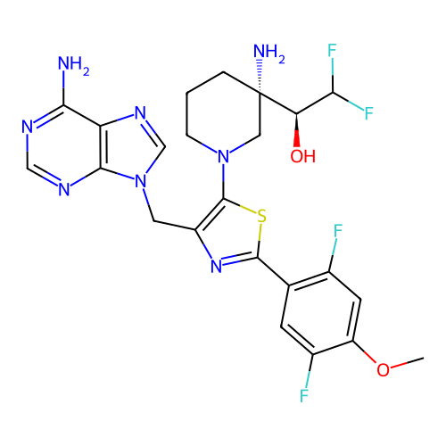 Chemical structure of BindingDB Monomer ID 753608