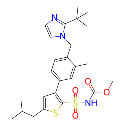 Chemical structure of BindingDB Monomer ID 755794