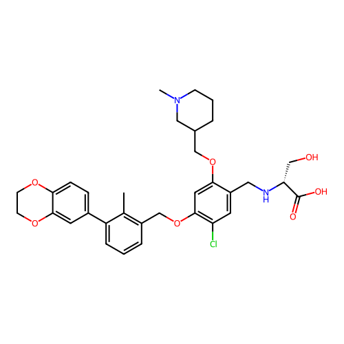 Chemical structure of BindingDB Monomer ID 758372