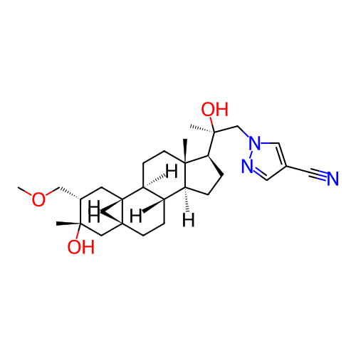 Chemical structure of BindingDB Monomer ID 760282