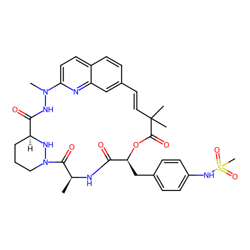 Chemical structure of BindingDB Monomer ID 761601