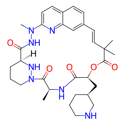 Chemical structure of BindingDB Monomer ID 761612