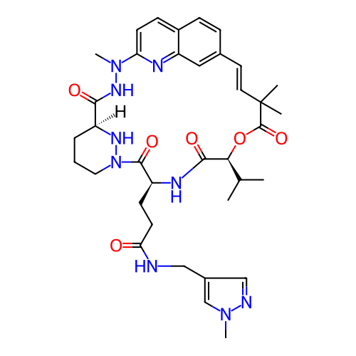 Chemical structure of BindingDB Monomer ID 761623