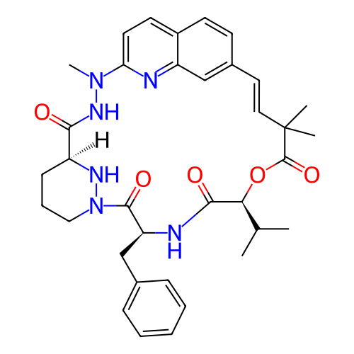 Chemical structure of BindingDB Monomer ID 761631