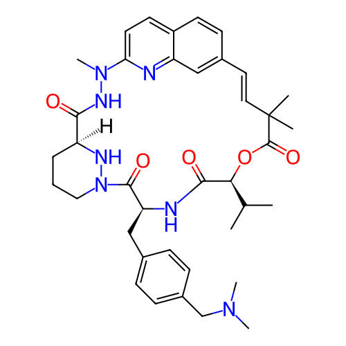 Chemical structure of BindingDB Monomer ID 761634
