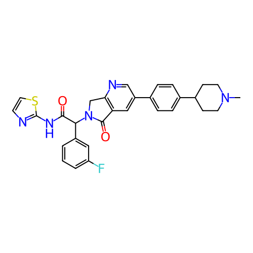 Chemical structure of BindingDB Monomer ID 761646