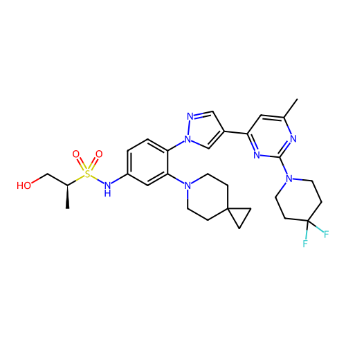 Chemical structure of BindingDB Monomer ID 762912