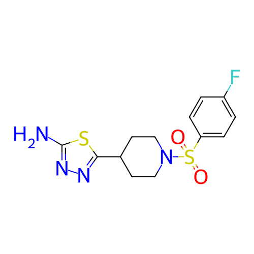 Chemical structure of BindingDB Monomer ID 763834
