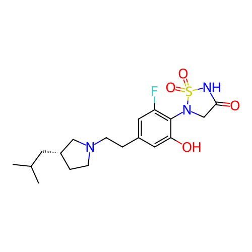 Chemical structure of BindingDB Monomer ID 764785