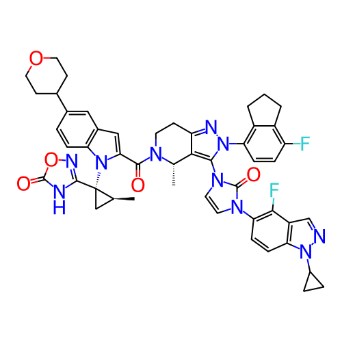Chemical structure of BindingDB Monomer ID 764861