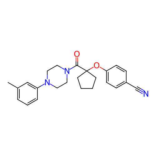 Chemical structure of BindingDB Monomer ID 765023