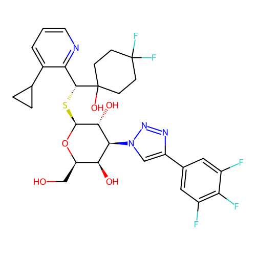 Chemical structure of BindingDB Monomer ID 768030