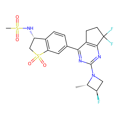 Chemical structure of BindingDB Monomer ID 769276