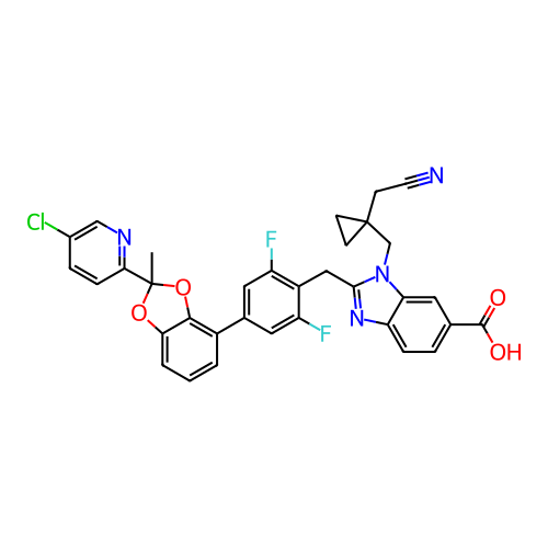 Chemical structure of BindingDB Monomer ID 771676