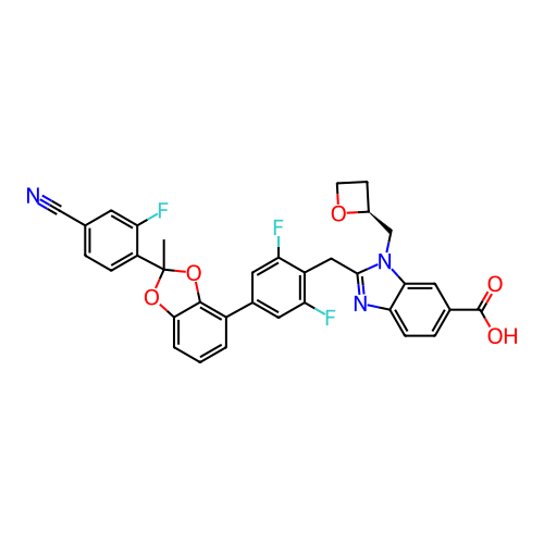 Chemical structure of BindingDB Monomer ID 771744