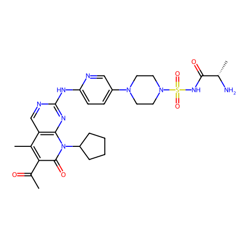 Chemical structure of BindingDB Monomer ID 772286