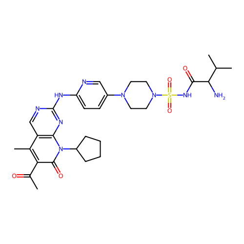 Chemical structure of BindingDB Monomer ID 772307