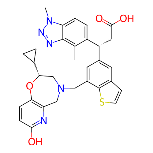 Chemical structure of BindingDB Monomer ID 773614