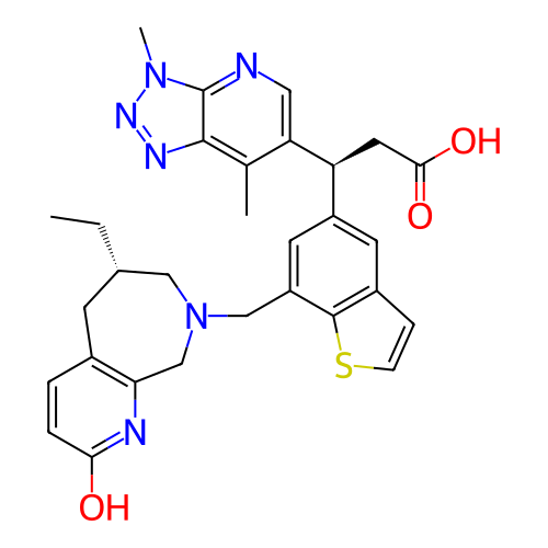 Chemical structure of BindingDB Monomer ID 773633