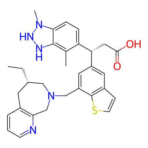 Chemical structure of BindingDB Monomer ID 773678