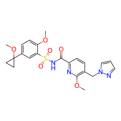 Chemical structure of BindingDB Monomer ID 774124