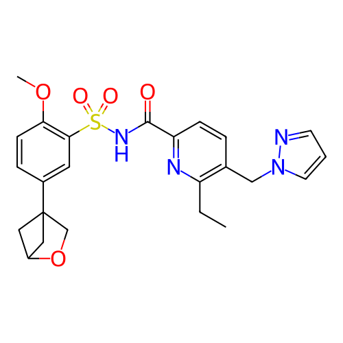 Chemical structure of BindingDB Monomer ID 774145