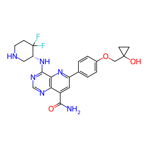 Chemical structure of BindingDB Monomer ID 781818