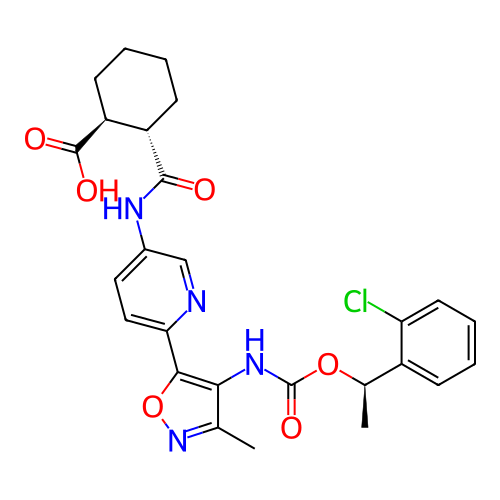 Chemical structure of BindingDB Monomer ID 783509