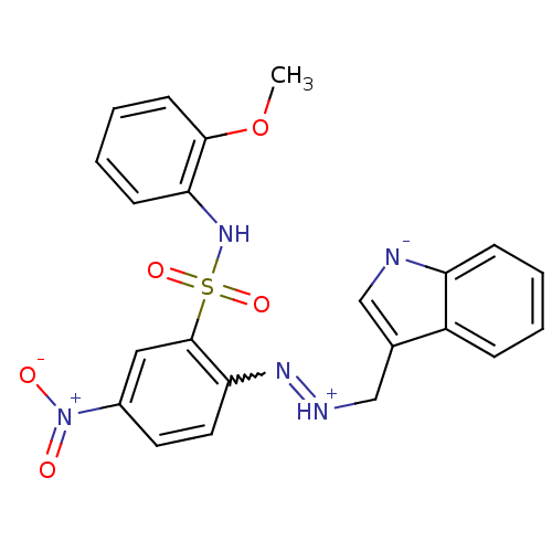 Chemical structure of BindingDB Monomer ID 83273