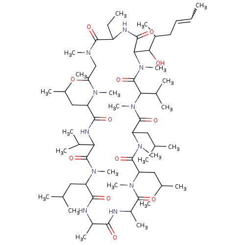 Chemical structure of BindingDB Monomer ID 86672