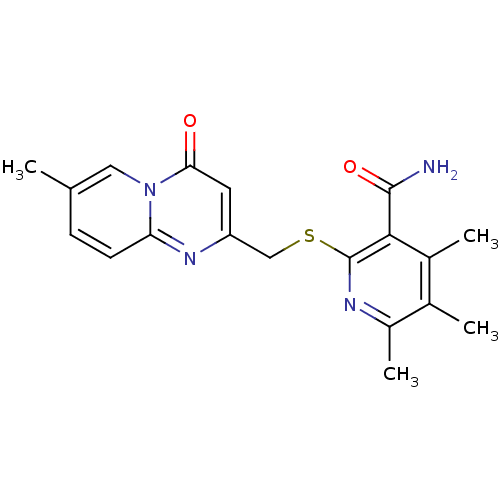 Chemical structure of BindingDB Monomer ID 89097