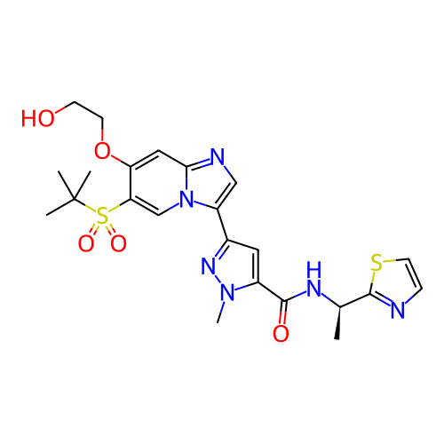 Chemical structure of BindingDB Monomer ID 801268