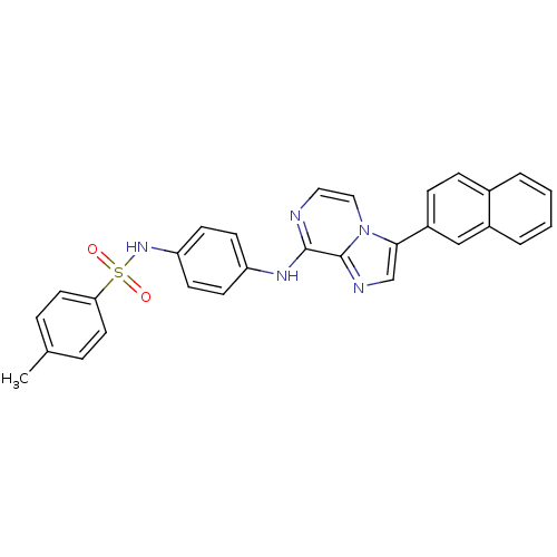 Chemical structure of BindingDB Monomer ID 95193