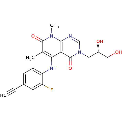 Chemical structure of BindingDB Monomer ID 97661